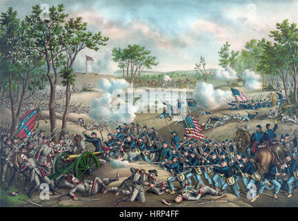 Amerikanischer Bürgerkrieg, Schlacht von Cold Harbor, 1864 Stockfoto