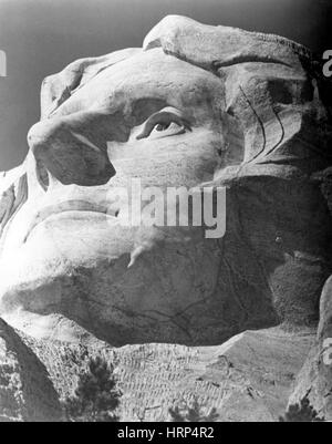 Mount Rushmore, Thomas Jefferson Stockfoto