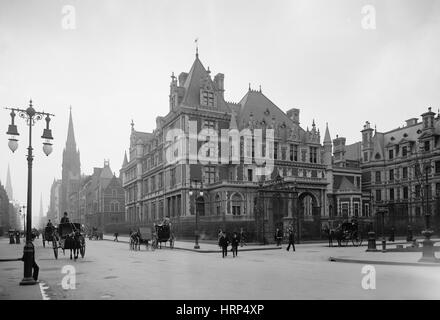 NYC, Cornelius Vanderbilt II Mansion, 1901 Stockfoto