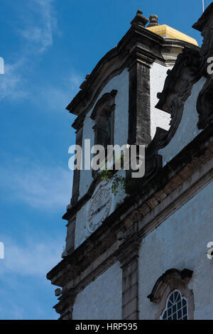 Reisen: Nosso Senhor Bonfim Kirchturm - UNESCO-Weltkulturerbe: das historische Zentrum von São Salvador, Bahia, Brasilien, Südamerika Stockfoto