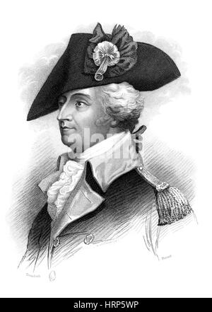 Anthony Wayne, US-amerikanischer Militär Offizier Stockfoto