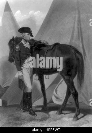 Anthony Wayne, US-amerikanischer Militär Offizier Stockfoto