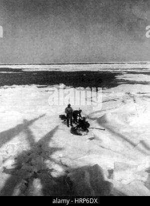 Roald Amundsen, Südpolarexpedition, 1911 Stockfoto