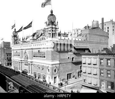 NYC, Hippodrome Theatre, 1905 Stockfoto