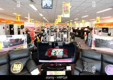 Brighthouse Shop, Fleetwood. Stockfoto