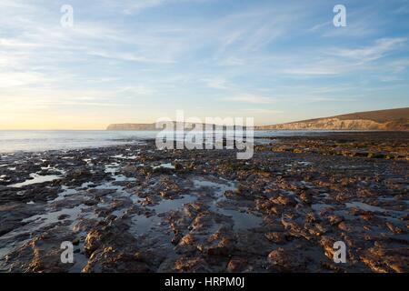 Compton Bucht, Isle Of Wight Stockfoto