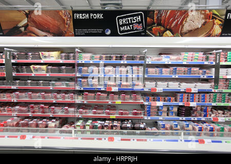 Sainsburys Supermarkt in Colne, Großbritannien Stockfoto