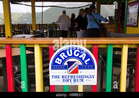 Stouts Lookout Tortola, Britische Jungferninseln, Caribbean Stockfoto