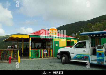 Stouts Lookout Tortola, Britische Jungferninseln, Caribbean Stockfoto