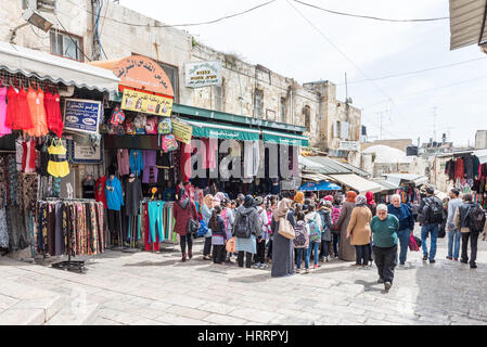 Suk, Suq, alte Stadt, Jerusalem, Israel Stockfoto