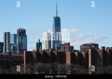 World Trade Center von Williamsburg Stockfoto