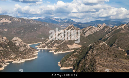 Die Lord-Tal in Lleida, Katalonien, Spanien. Stockfoto