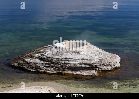 Angeln-Kegel in West Thumb Geyser Basin, Yellowstone National Park, USA Stockfoto