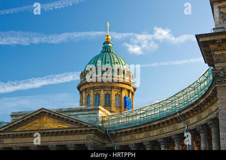 Kasaner Kathedrale, St. Petersburg, Russland Stockfoto