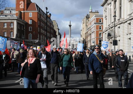 London, UK. 4. März 2017.  Bildnachweis: Dario Earl/Alamy Live-Nachrichten Stockfoto