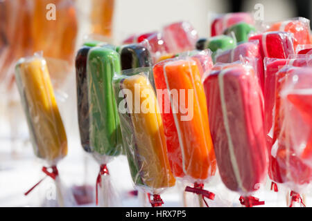 Frozen Strawberry Margarita cocktail Margarita Glas. Stockfoto