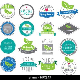 Sammlung von Logo-designs Stock Vektor