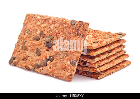 wenig Kalorien hartes Brot snack Stockfoto