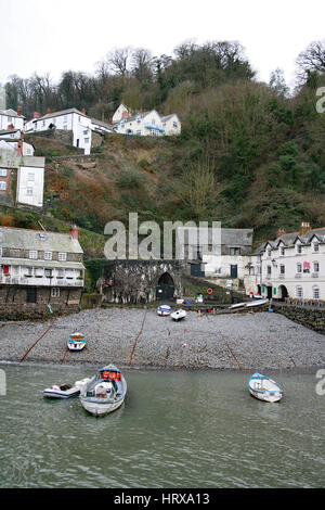 Clovelly, Devon, UK Stockfoto