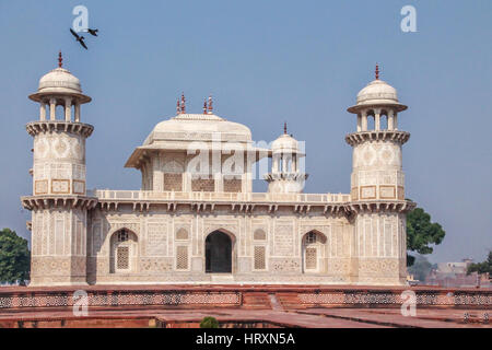 Itmad-Ud-Daulah Grabmal - Agra, Indien Stockfoto