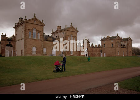 Chatelherault Country Park ist ein Landschaftspark in Hamilton, South Lanarkshire, Schottland, Stockfoto