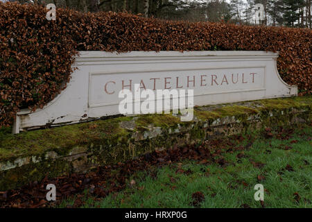 Chatelherault Country Park ist ein Landschaftspark in Hamilton, South Lanarkshire, Schottland, Stockfoto