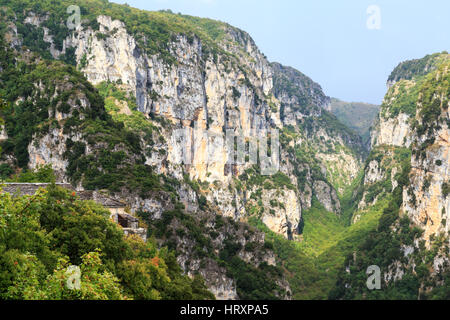 Kloster von Agia Paraskevi, Monodendri, Zagoria, Griechenland Stockfoto