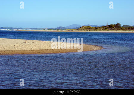 Meer und Sand in Whangarei, Neuseeland Stockfoto