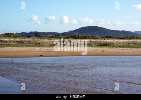 Meer und Sand in Whangarei, Neuseeland Stockfoto