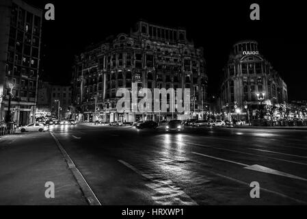 United Nations Square, Bukarest, Rumänien Stockfoto