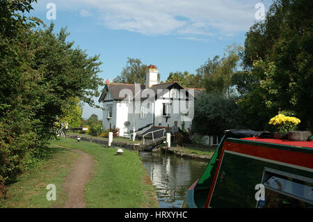 Black Jack Lock, Aylesbury Arm, Grand Union Canal Stockfoto