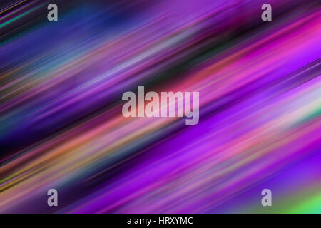 Mehrfarbig abstrakte Bewegung Unschärfe Bild erstellen glattere gerade diagonale Linien von lila rosa und blau. Ideal für die Nutzung mit textfreiraum im Hintergrund. Stockfoto