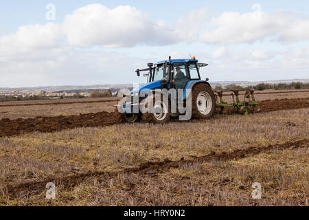 Pflügen Spiel in Trowbridge, Wiltshire England, Großbritannien Stockfoto