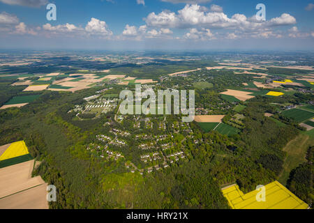 Konvertierung, ehemalige militärische Hauptquartier der britischen Armee, JHQ Rheindahlen, Mönchengladbach, Niederrhein, Nordrhein-Westfalen, Deutschland Stockfoto