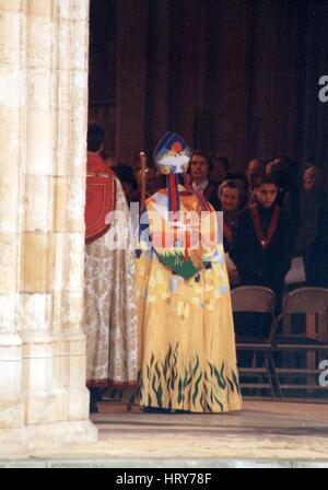 Die Einweihung des Erzbischofs von York, Dr. John Sentamu, York Minster 30. November 2005. Stockfoto