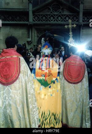 Die Einweihung des Erzbischofs von York, Dr. John Sentamu, York Minster 30. November 2005. Stockfoto