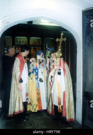 Die Einweihung des Erzbischofs von York, Dr. John Sentamu, York Minster 30. November 2005. Stockfoto