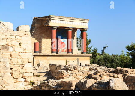 Knossos, Kreta, Griechenland Stockfoto