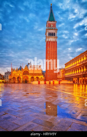 Venedig, Piazza San Marko Stockfoto