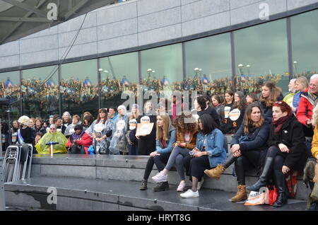 Care international, Marsch für Frauen-event Stockfoto