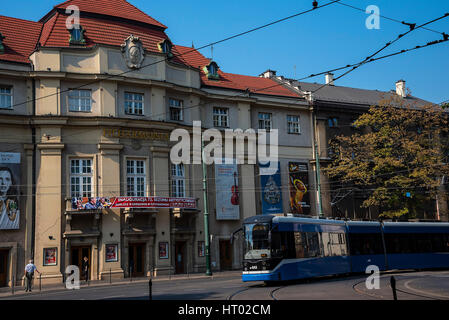 Die Philharmonie in Krakau Polen Stockfoto