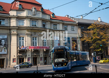 Die Philharmonie in Krakau Polen Stockfoto