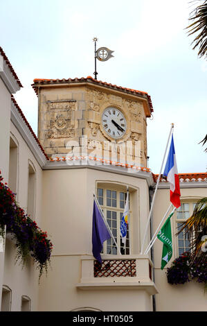 Rathaus von Les Sables-d ' Olonne, Vendee, Pays De La Loire, Frankreich, Europa Stockfoto