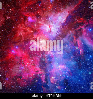 Schöne Nebel, Sterne und Galaxien. Elemente des Bildes von der NASA eingerichtet. Stockfoto