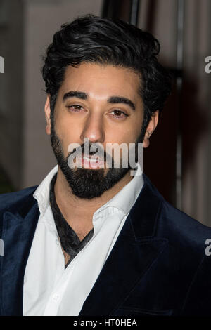 Der Prinz von Wales, Camilla Duches von Cornwall und Gäste besuchen das britische asiatische Vertrauen jährliche Gala-Dinner statt in der Guildhall, London mit: Ray Panthaki Where: London, Vereinigtes Königreich bei: 2. Februar 2017 Stockfoto