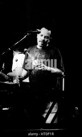 Roy Ayers, Ronnie Scott, London, 1990. Künstler: Brian O'Connor. Stockfoto