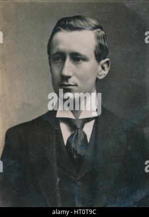 "Guglielmo Marconi", (1874-1937), italienischer Physiker und Erfinder, 1894-1907. Künstler: unbekannt. Stockfoto