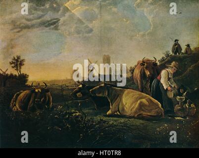 "Der große Dort", c1650. Künstler: Aelbert Cuyp. Stockfoto