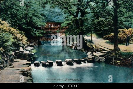 Jesmond Dene, Newcastle, c1905. Künstler: unbekannt. Stockfoto