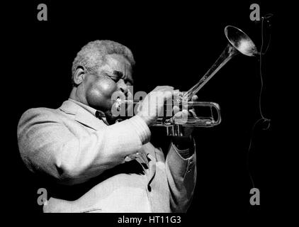 Dizzy Gillespie, Royal Festival Hall, London, Juli 1985.  Künstler: Brian O'Connor Stockfoto